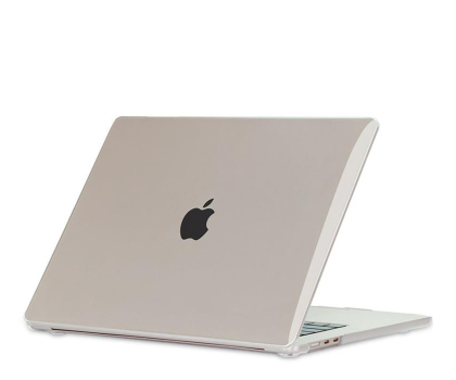 Torba do laptopów TECH-PROTECT SmartShell MacBook Air 15 M2/M3 2023-2024 crystal clear 9490713935729